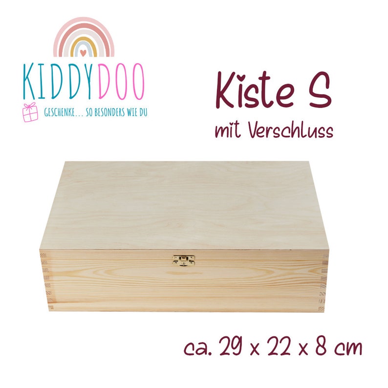 Erinnerungskiste Geschenk Konfirmation Kinder Geschenk Erinnerungen Aufbewahrung Kiste S 29x22x8cm