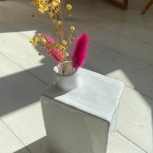 Minimalist ceramic vase