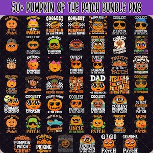 Pumpkin Season PNG, Retro Halloween PNG, Preppy Pumpkin Bow Png, Halloween Shirt Png, Trendy Fall Pumpkins, Spooky Season Png