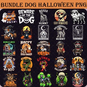 Hund, Halloween Bundle, PNG, Halloween Bundle, Halloween Png, Gruselige Saison Png, Herbst Png, Retro Halloween Png, Halloween Png Designs