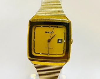 Vintage Rado 561.3113.2 Watersealed MOD Depose Gold Tone - Etsy