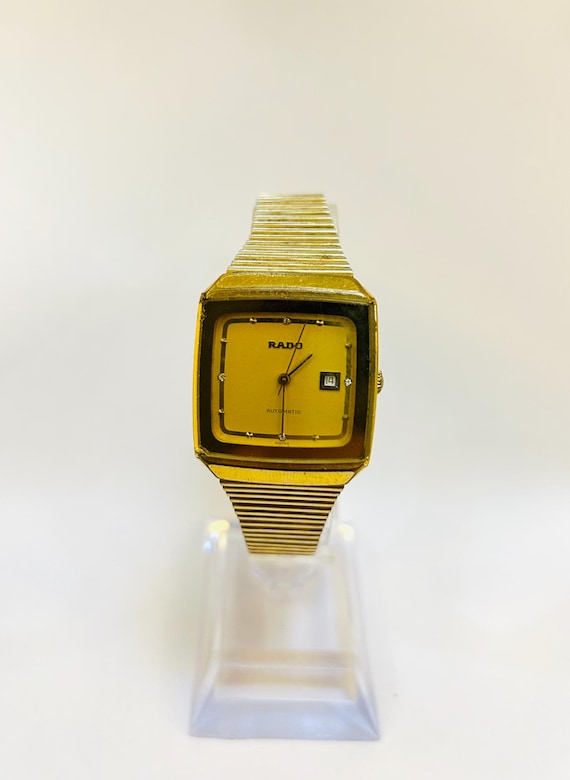 Vintage Rado 561.3113.2 Watersealed MOD Depose Gold Tone - Etsy