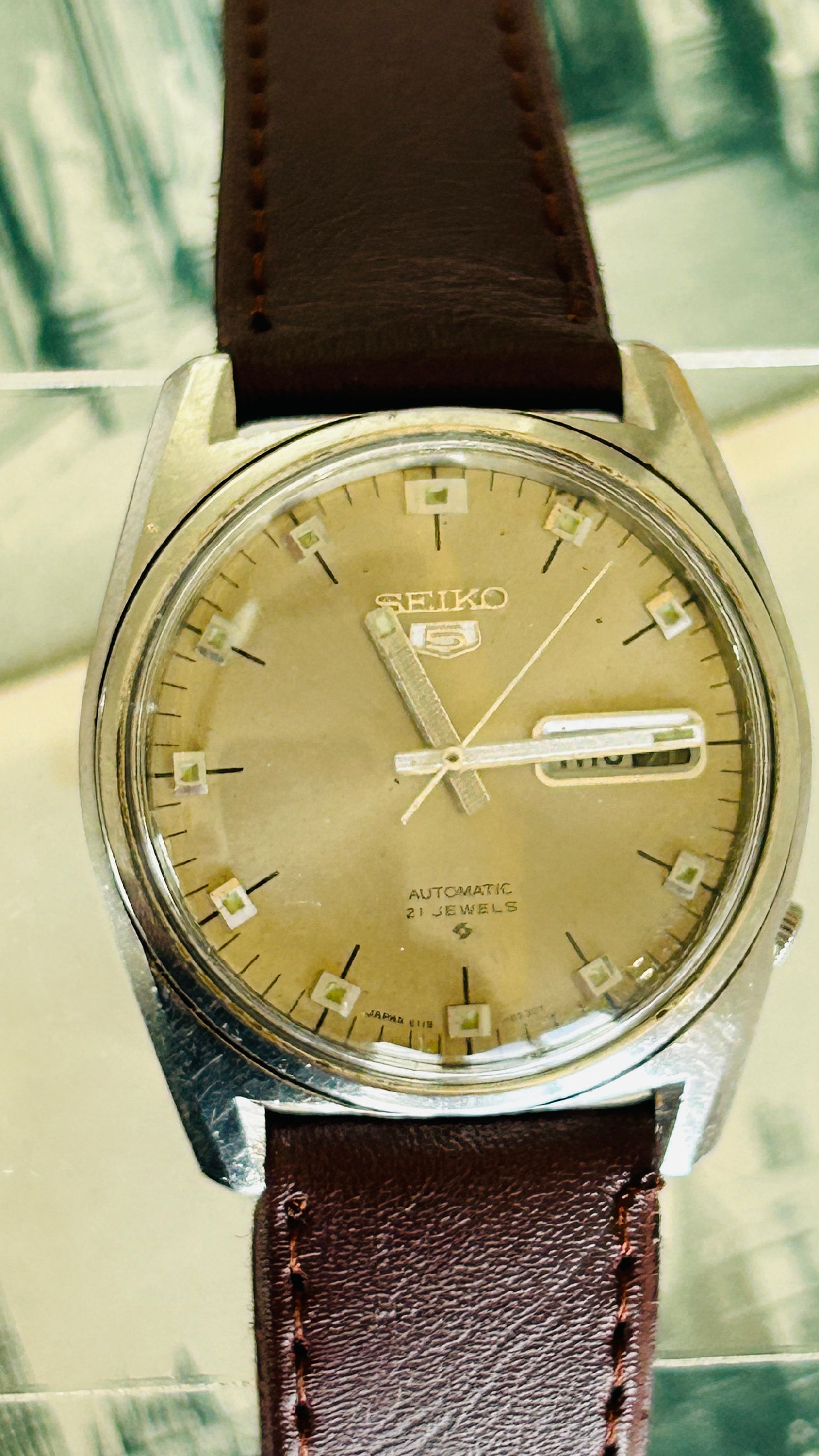 Vintage Champagne 6119 8095 1971 Automatic