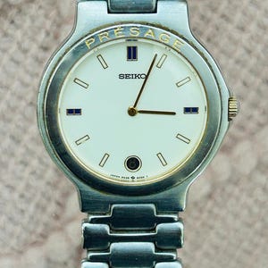 Vintage Seiko Presage 9539 Ivory White Dial