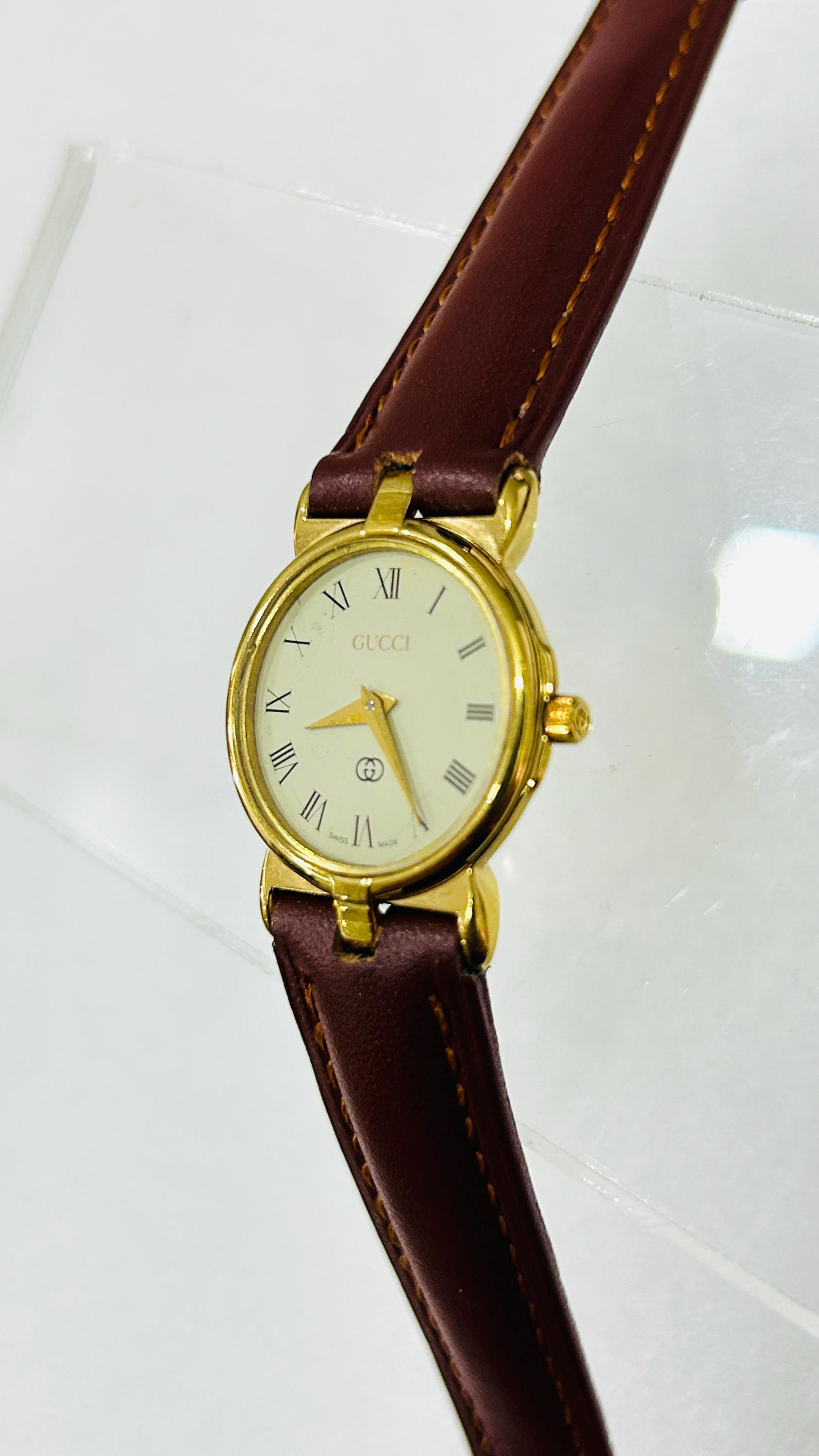89 GUCCI 時計　レディース ヴィンテージ ラウンド　3400F ゴールド 89 Gucci Women'S Watch Vintage Round 3400F Gold | eBay