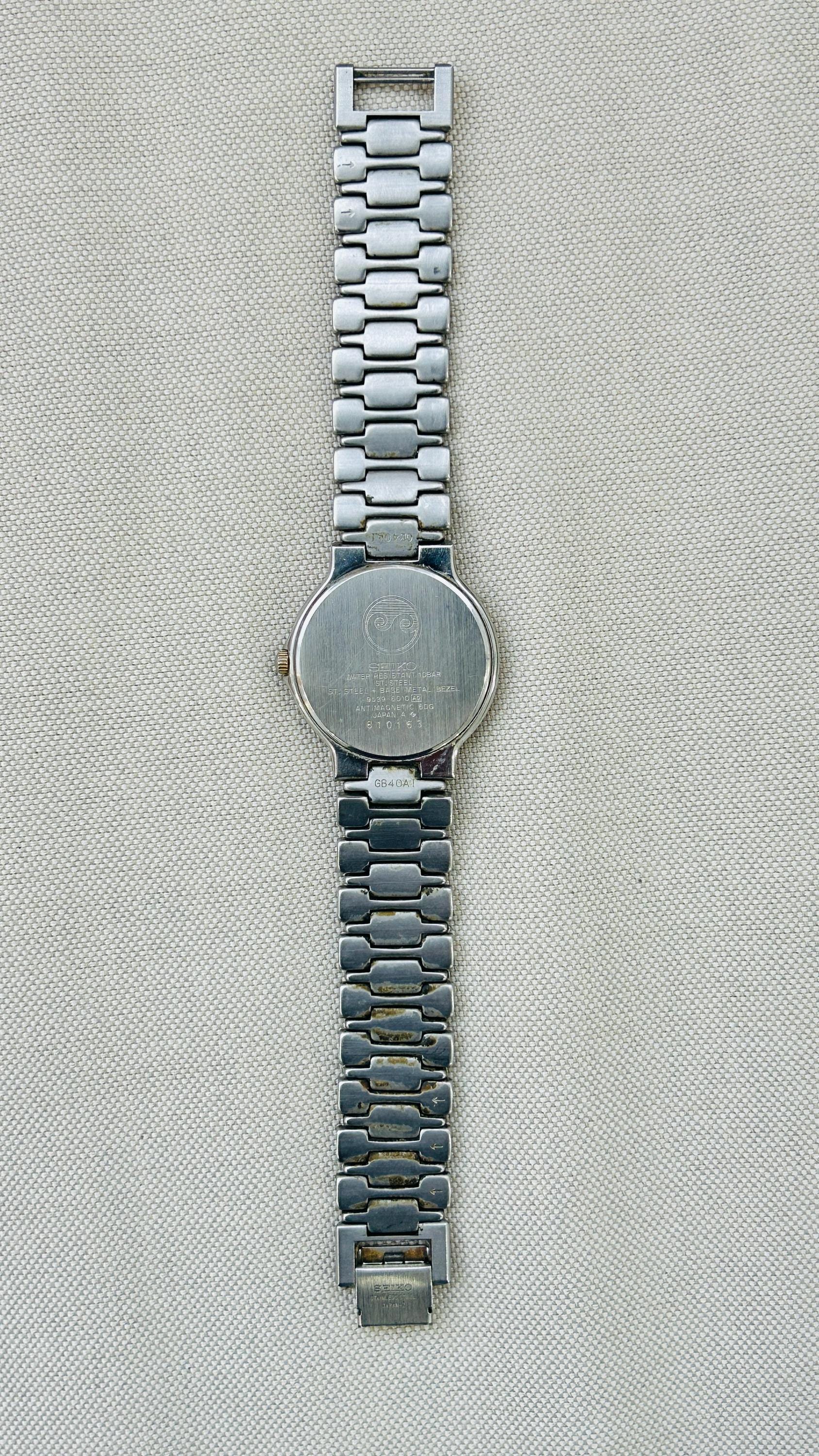 Vintage Seiko Presage 9539 Ivory White Dial - Etsy