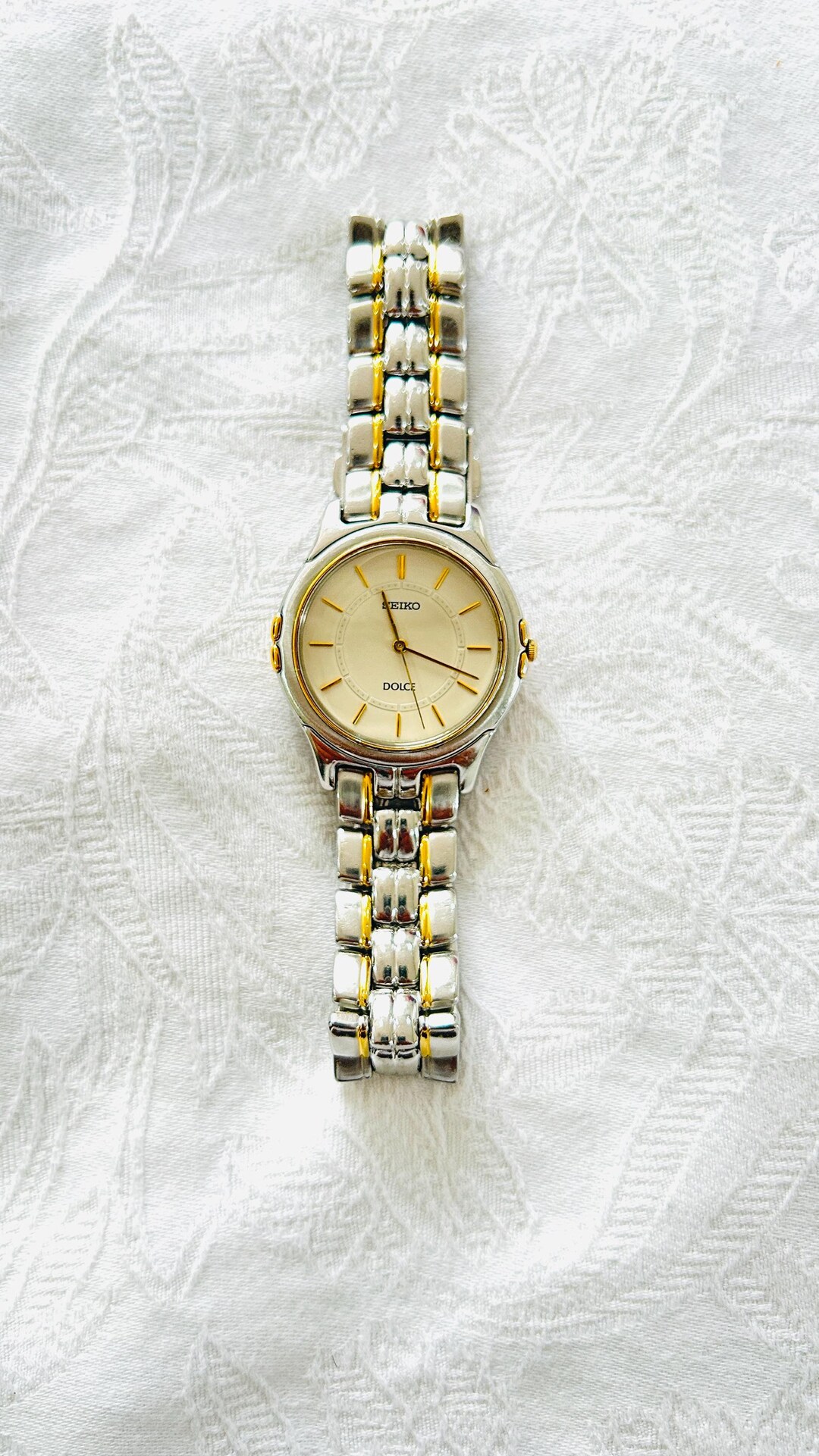 Vintage Seiko Dolce Gold 90s Special - Etsy