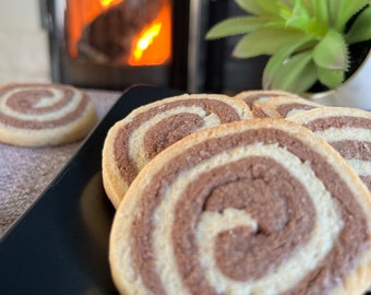 Biscuit escargot vanille/ chocolat