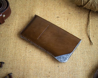 Iphone 16 Hülle, Iphone 17 Ledertasche, Iphone 16 Ledertasche, Iphone 17 Ledertasche, Ledertasche für Iphone, Retro Ledertasche für Männer