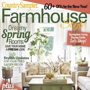 Country Sampler Farmhouse Style Spring 2024 image 1