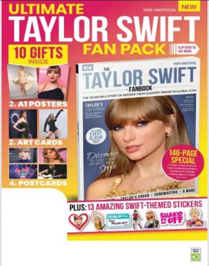 Ultimate Taylor Swift Fan Pack Volume 02 2023 Etsy