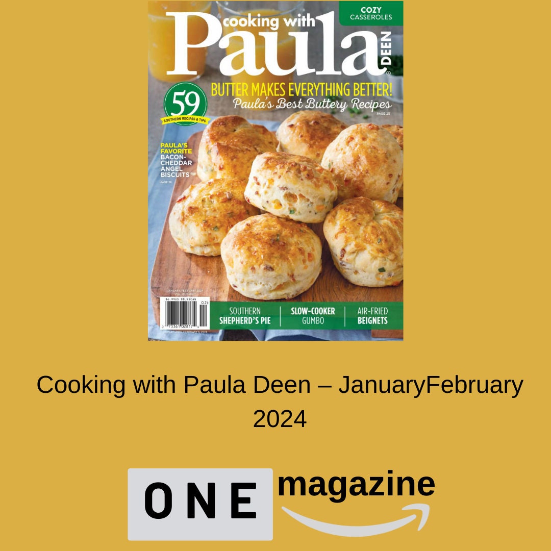 Cooking With Paula Deen January-february 2024 - Etsy