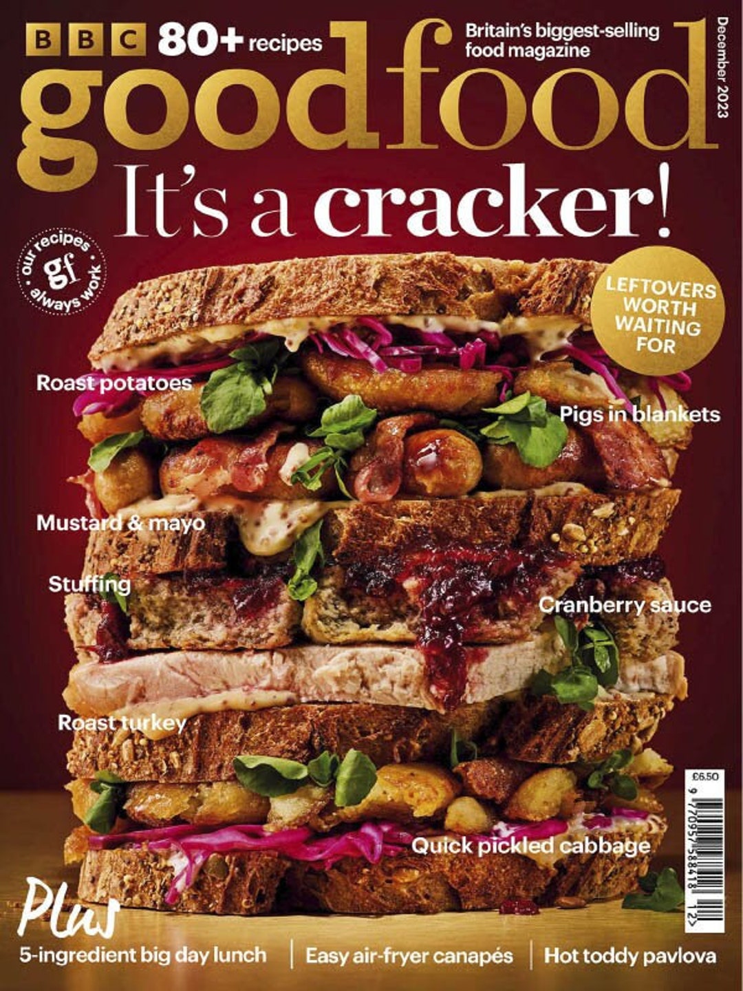 BBC Good Food Magazine UK December 2023 Etsy