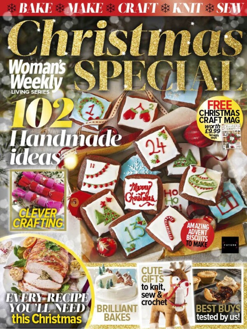 Womans Weekly Living Series Christmas Special, Dec 2023 Etsy
