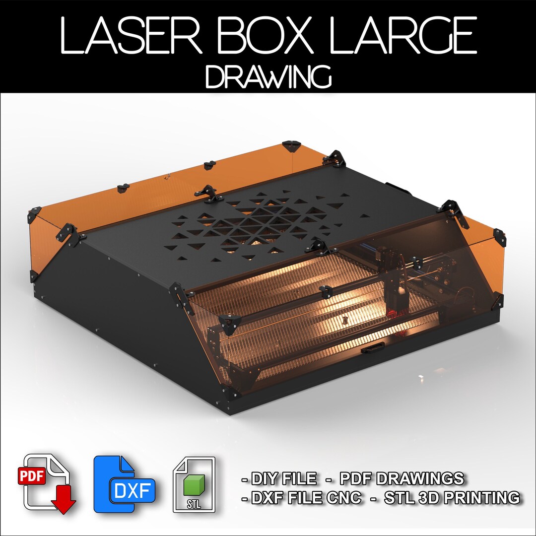 Laser Engraver Smoke Extraction Case, Diy Laser Box, Laser Smoke Box