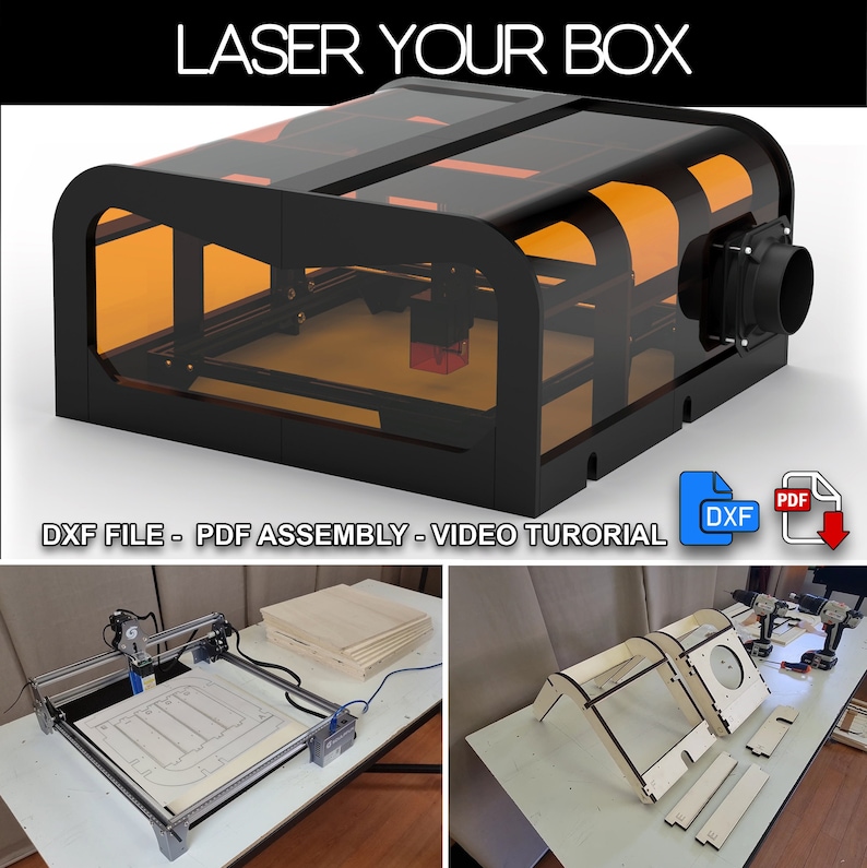 Laser Enclosure Plans, Sculpfun, Ortur, Xtool, Vevor, Diy Laser