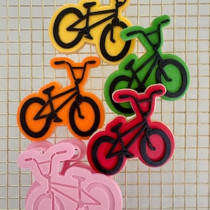 BMX Bike - Cookie Cutter & Fondant Stamp