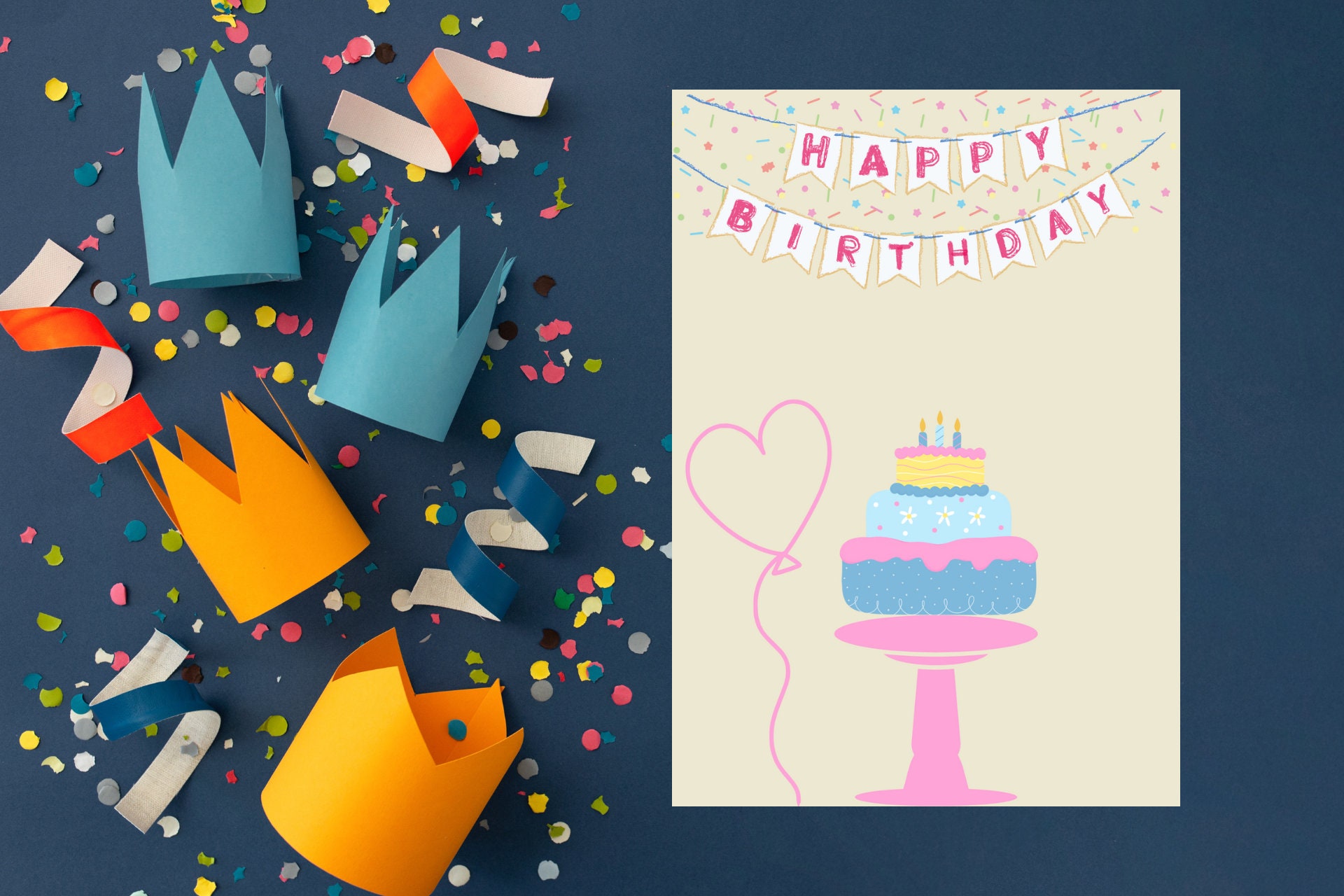 Cute Happy Birthday Cards Printable Cards - Etsy