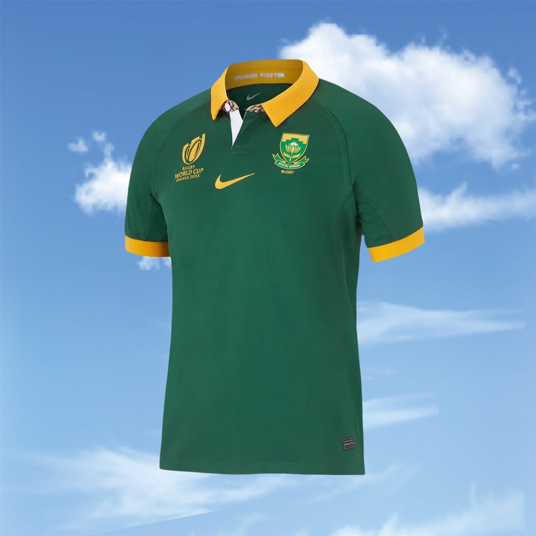 South Africa Rugby World Cup 2023 Home Jersey South Africa Etsy UK