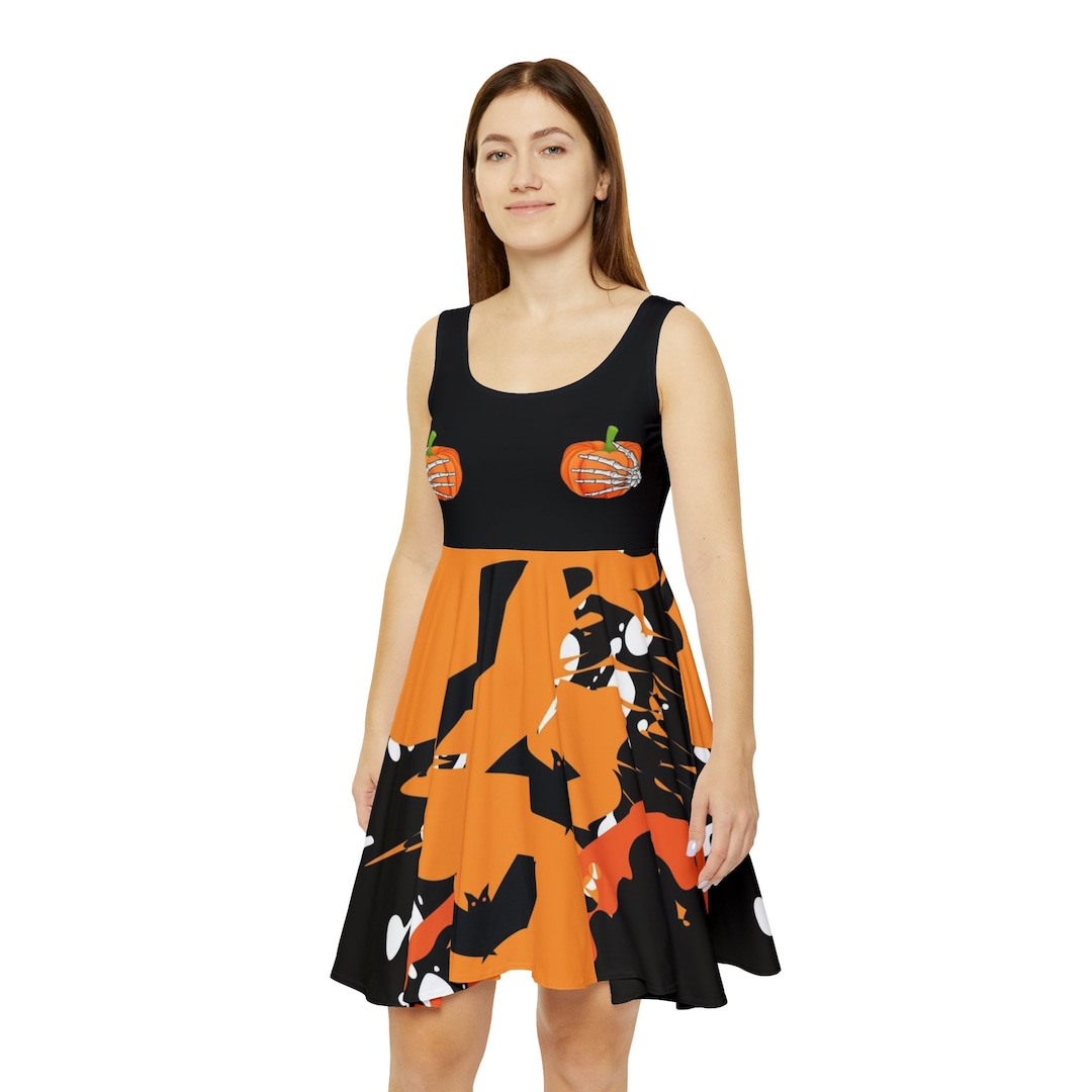 Halloween Party Dresshaunted Theme Party Dresswomen's Etsy