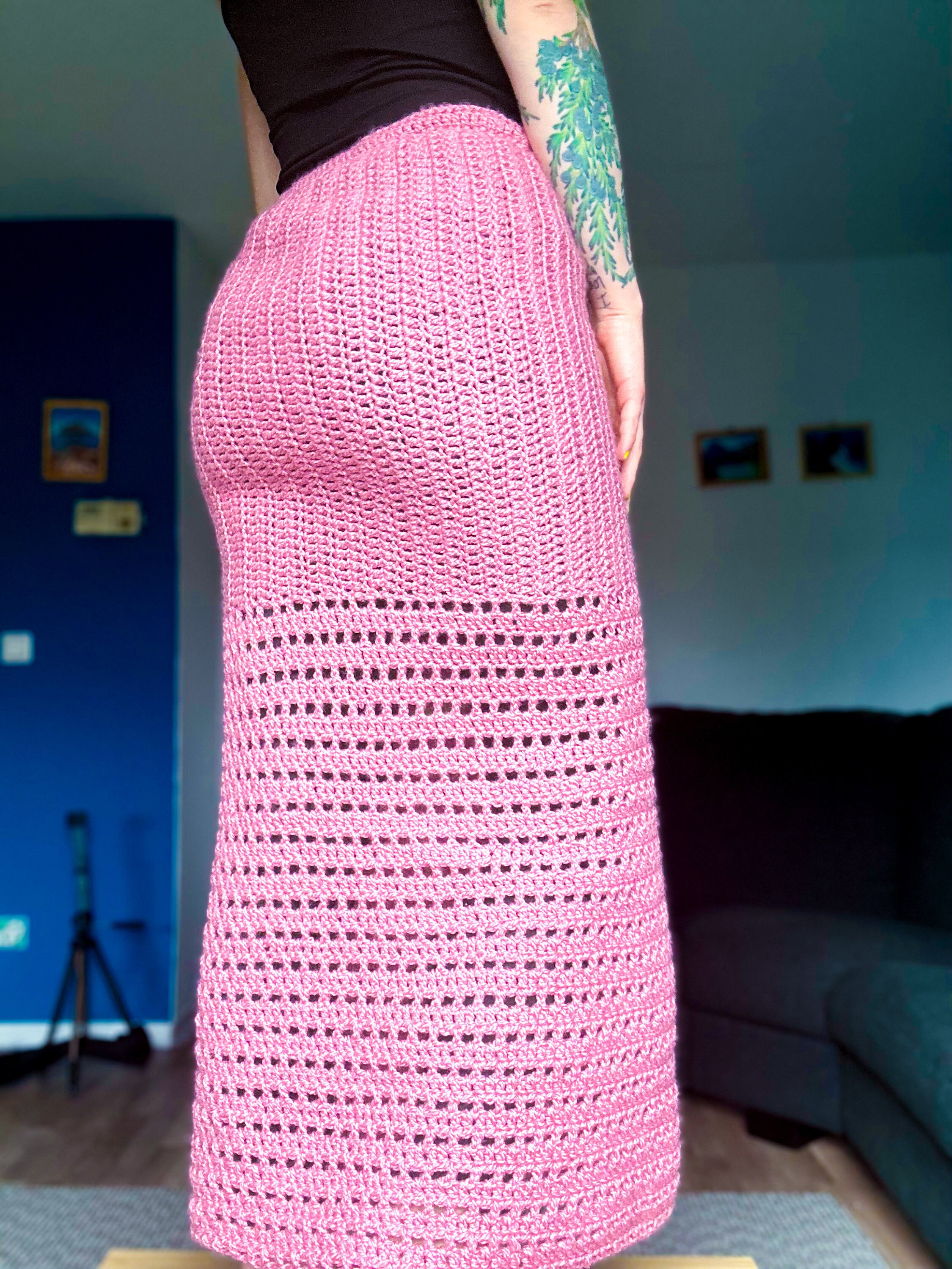 Crochet Pattern Simple Crochet Skirt Easy Beginner Pattern Etsy