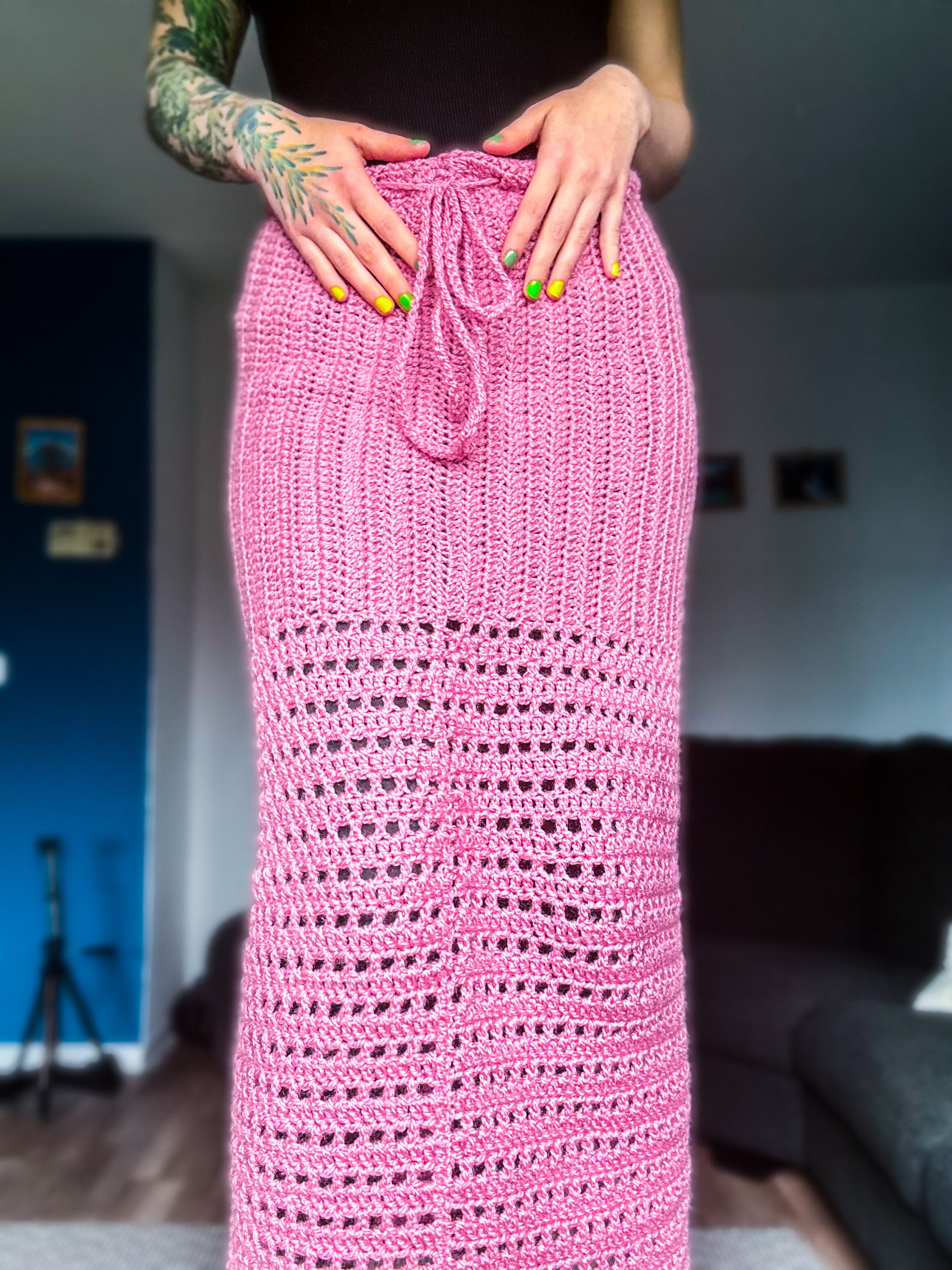 Crochet Pattern Simple Crochet Skirt Easy Beginner Pattern Etsy