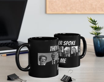 11oz Black Mug