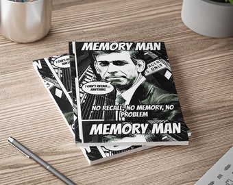 Memory Man Notebook, A5