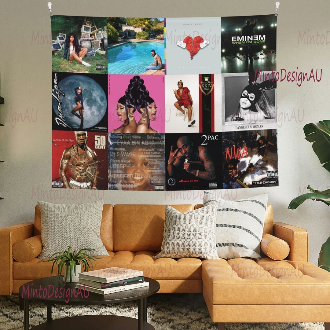 Custom Wall Tapestry, Album Cover Tapestry, Personalized Album Tapestry