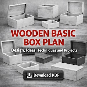 Plattegrond houten kist: ontwerp, ideeën, technieken en projecten (pdf-gids)