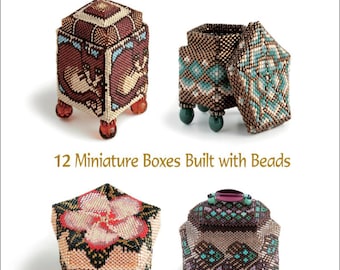 Little Bead Boxes - 12 Miniature Containers Built with Beads  - Julia S. Pretl (PDF Guide)