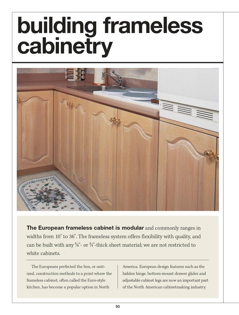Simply Built Cabinets- Plan, Built, Install (PDF Guide) - Etsy