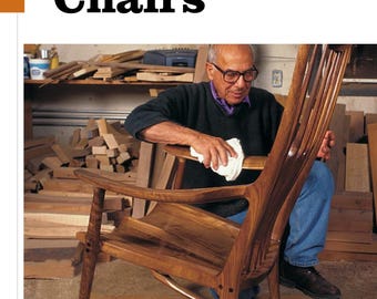 Designing and Building Chairs Plan -The Ultimate Guide to Building & Customizing Chair, Rocking Chair, Chair Seat, DIY Woodworking Plan(PDF)
