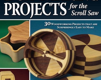 Box-Making Projects : For The Scroll Saw, 30 Woodworking project, Surprisingly Easy To Make, DIY Woodworking plans, PDF File  Download