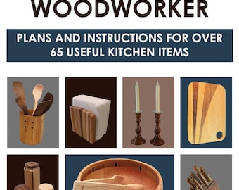 65+ Kitchen Woodworking Project Plans: DIY PDF Guide