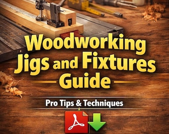 Woodworking Jigs and Fixtures Guide: Pro Tips & Techniques (PDF Guide)