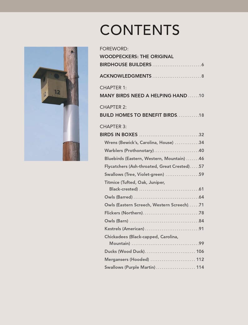 The Birdhouse Book: DIY Wooden Birdhouse Plans & Guide (PDF) - Etsy