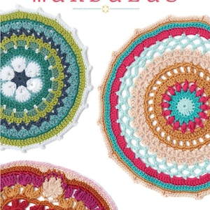 Crochet Mandala Patterns: 50+ Colorful Motifs (PDF)