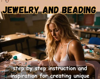DIY Art & Craft Create Stunning Homemade Jewelry and Beading Masterpieces - Instant Download eBook, pdf file, step by step instruction