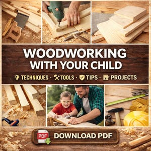 Carpintería con niños: más de 25 proyectos, técnicas, herramientas y consejos (PDF)