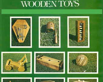 Wooden Toy : Fun Making Wooden Toys Projects & Patterns (PDF Guide)