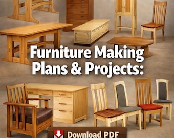 Plannen voor het maken van meubels: doe-het-zelf houtbewerkingsprojecten (pdf-bestand)