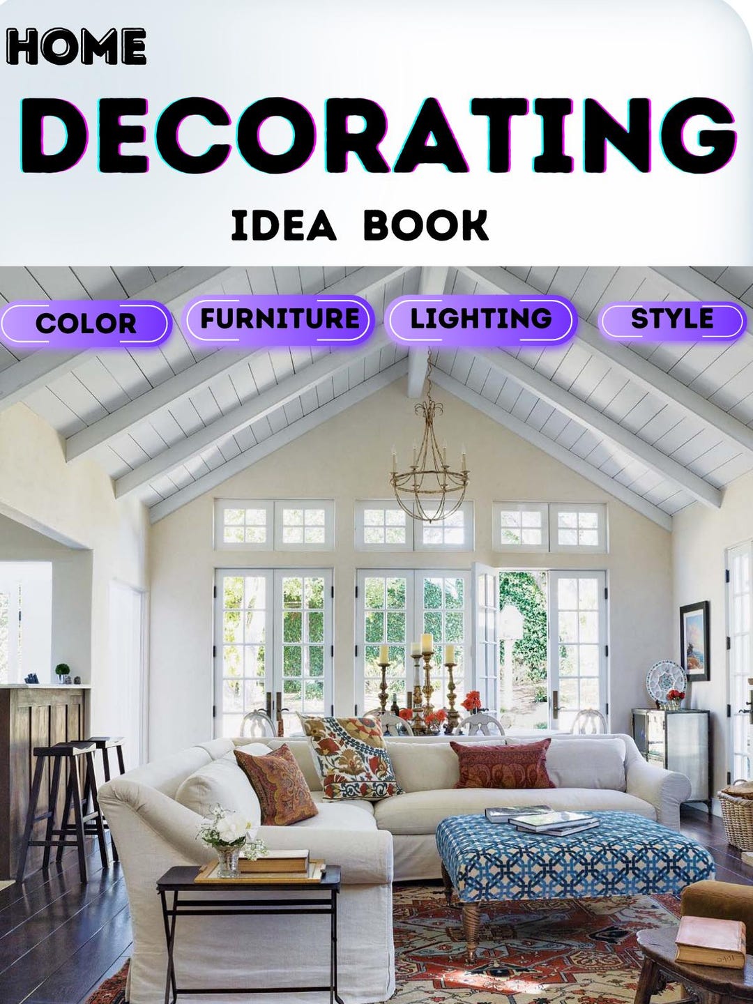 Home Decorating Idea Book: DIY Interior Design Guide (PDF) - Etsy