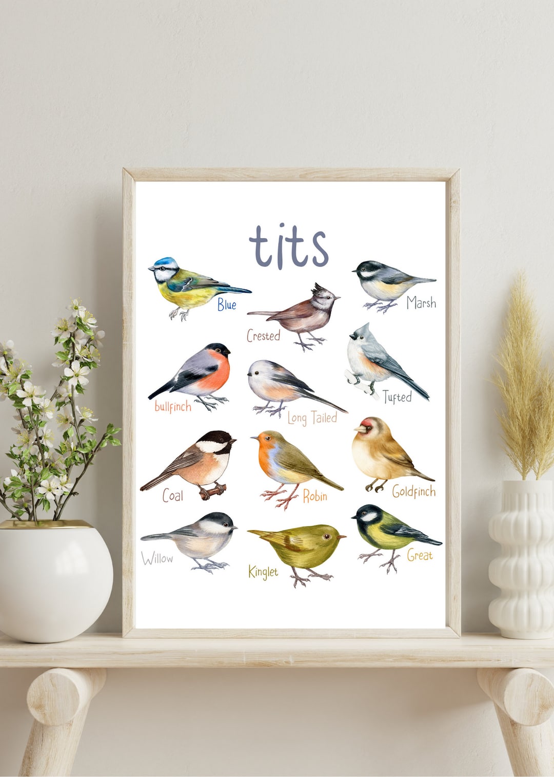 tits-wall-art-unique-birds-wall-art-tits-print-art-small-forest