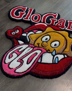 Glo Gang Tufted HANDMADE Rug Chief Keef Sosa - Etsy