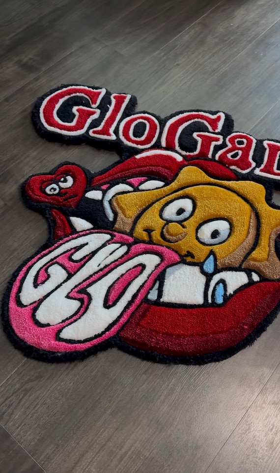 Glo Gang Tufted HANDMADE Rug Chief Keef Sosa - Etsy