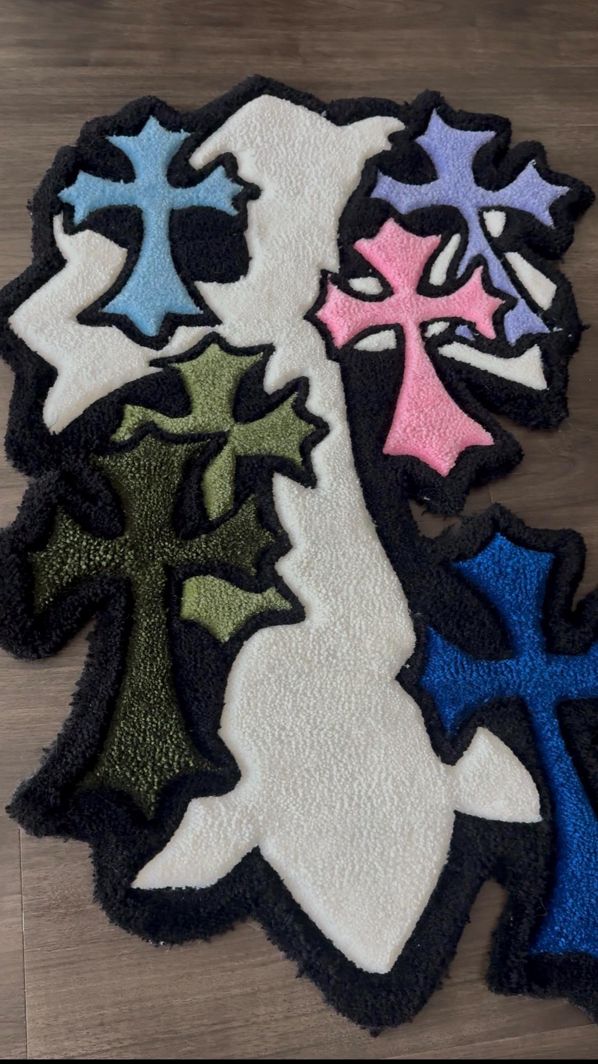 CHROME HEARTS INSPO Handmade Custom Rug - Etsy
