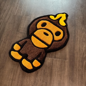 BABY MILO 壁掛けラグ 床置き - メルカリ もちこ RUG タフティングで