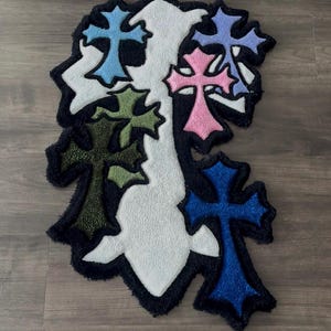 CHROME HEARTS INSPO ハンドメイドカスタムラグ