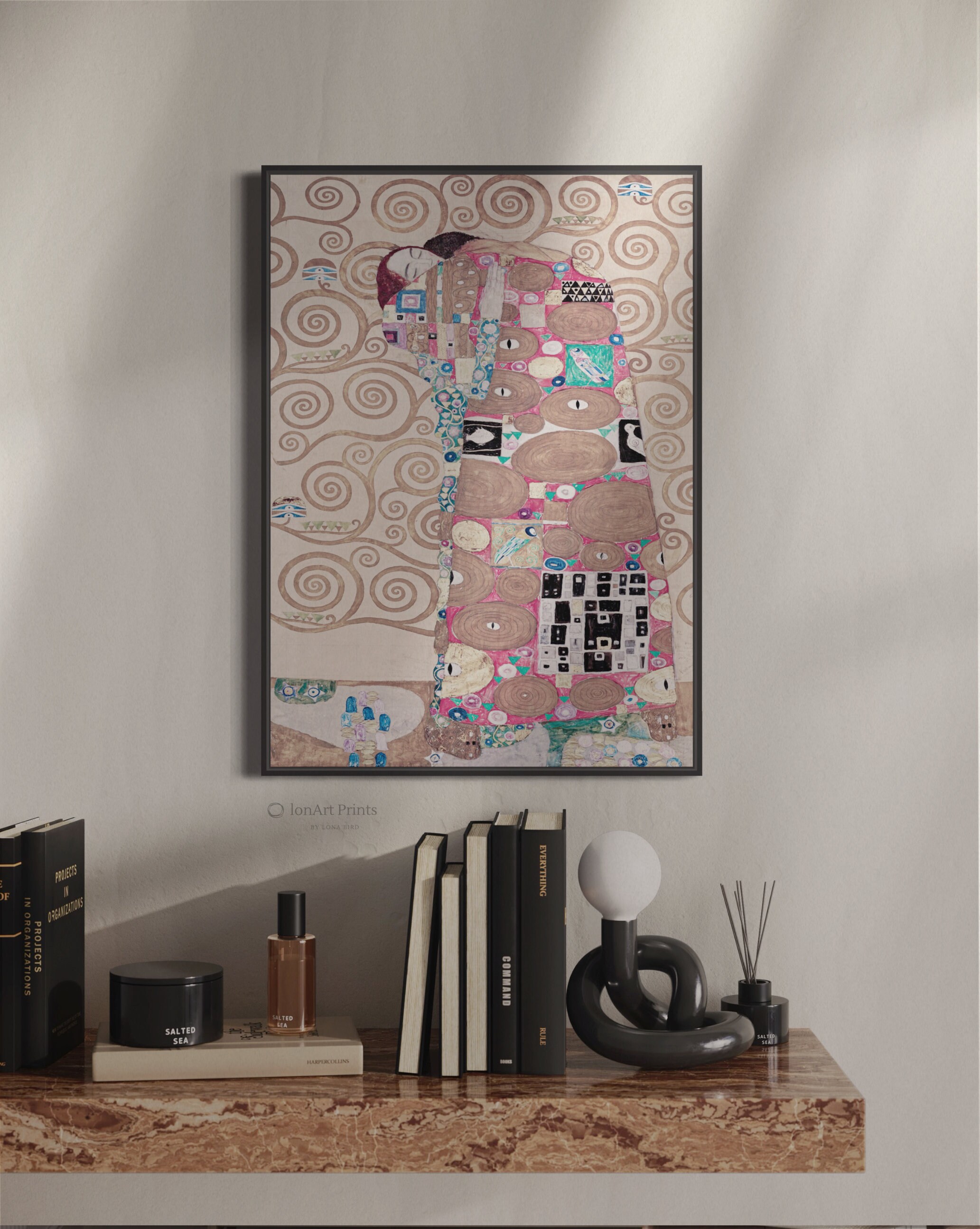 Gustav Klimt the Kiss Printable Art, Lovers Mixed Media (digital ...